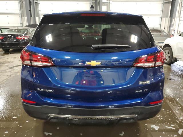 3GNAXUEG8PS124850 - 2023 CHEVROLET EQUINOX LT BLUE photo 6