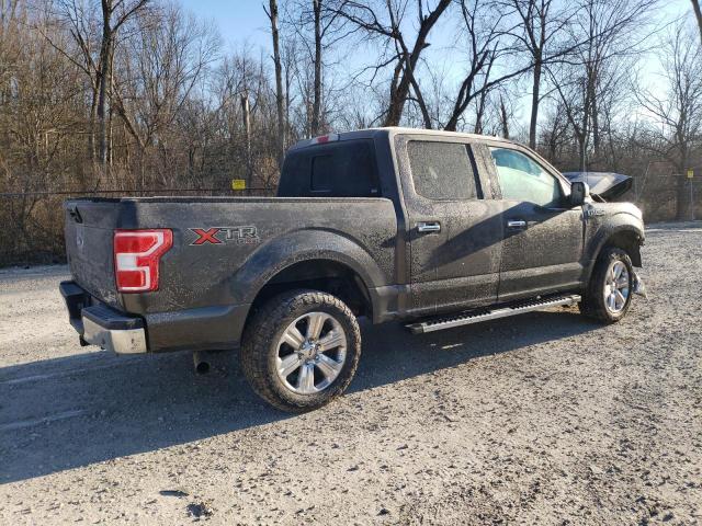 1FTEW1E42KKE86372 - 2019 FORD F150 SUPERCREW GRAY photo 3