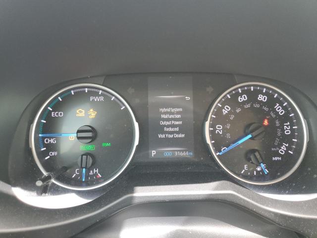 2T3RWRFVXLW081053 - 2020 TOYOTA RAV4 XLE WHITE photo 9