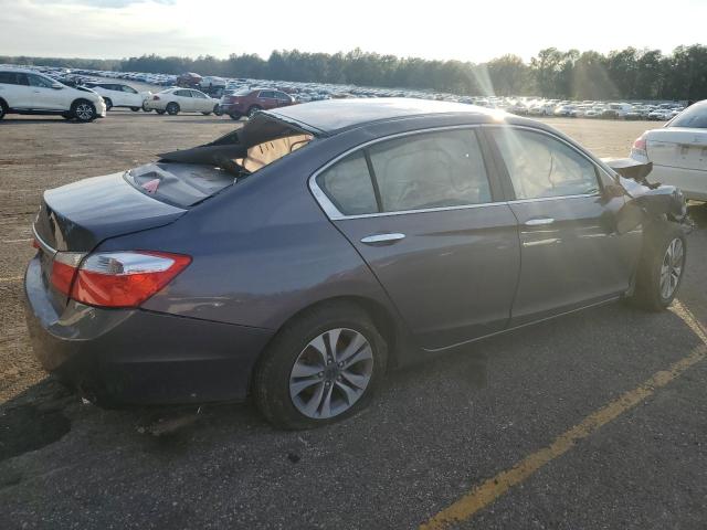 1HGCR2F34EA049155 - 2014 HONDA ACCORD LX GRAY photo 3