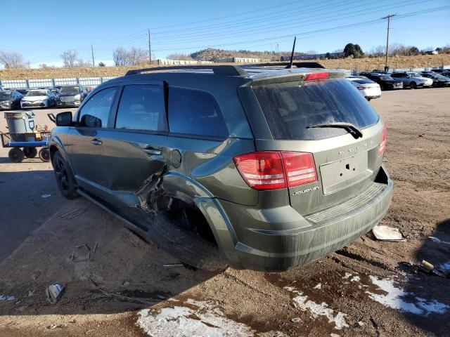 3C4PDCAB2KT758495 - 2019 DODGE JOURNEY SE GREEN photo 2