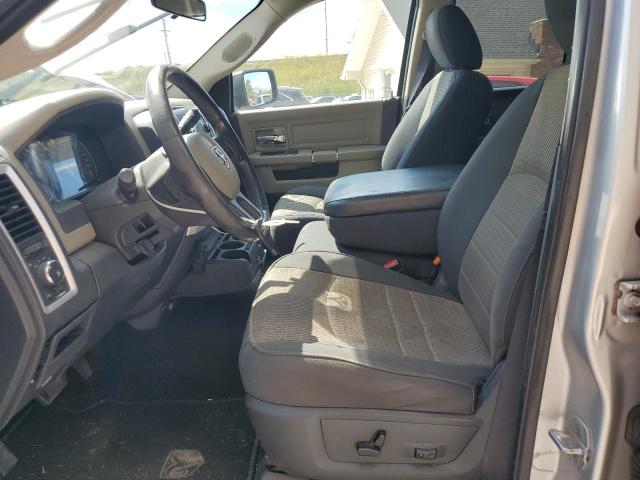 1C6RD7GT1CS114139 - 2012 DODGE RAM 1500 SLT GRAY photo 7