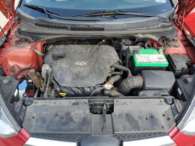 KMHTC6AD5DU088630 - 2013 HYUNDAI VELOSTER RED photo 11