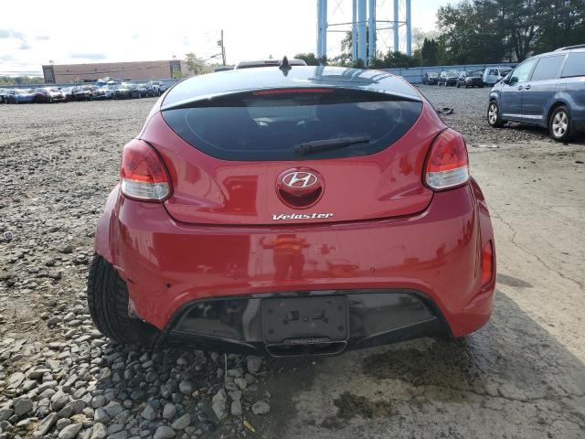 KMHTC6AD5DU088630 - 2013 HYUNDAI VELOSTER RED photo 6