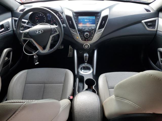 KMHTC6AD5DU088630 - 2013 HYUNDAI VELOSTER RED photo 8