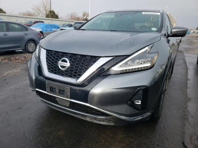 5N1AZ2CS8LN172315 - 2020 NISSAN MURANO SL GRAY photo 5