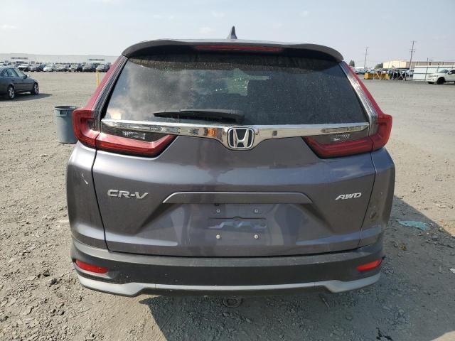 2HKRW2H81MH666949 - 2021 HONDA CR-V EXL GRAY photo 6