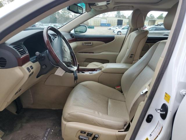 JTHBL46F385059575 - 2008 LEXUS LS 460 WHITE photo 7