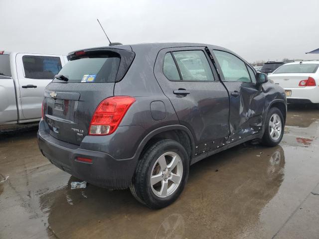 3GNCJNSB3GL250617 - 2016 CHEVROLET TRAX LS CHARCOAL photo 3