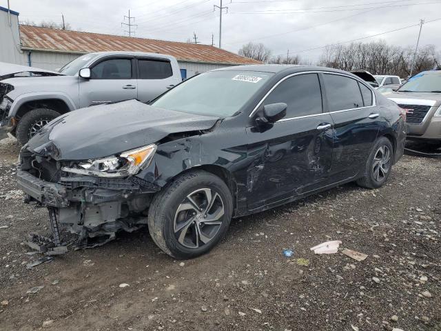 1HGCR2F30HA230130 - 2017 HONDA ACCORD LX BLACK photo 1