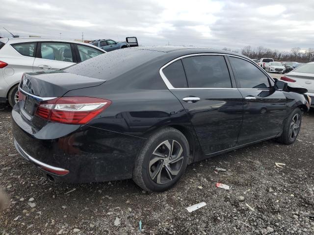 1HGCR2F30HA230130 - 2017 HONDA ACCORD LX BLACK photo 3