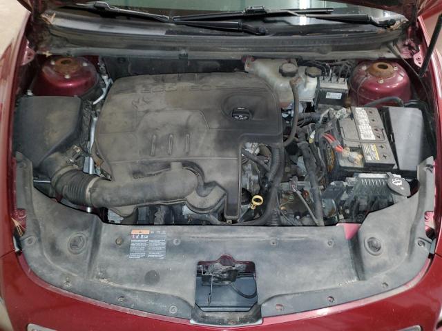 1G1ZE5EB3AF226556 - 2010 CHEVROLET MALIBU LTZ მუქწითელი ფოტო 11