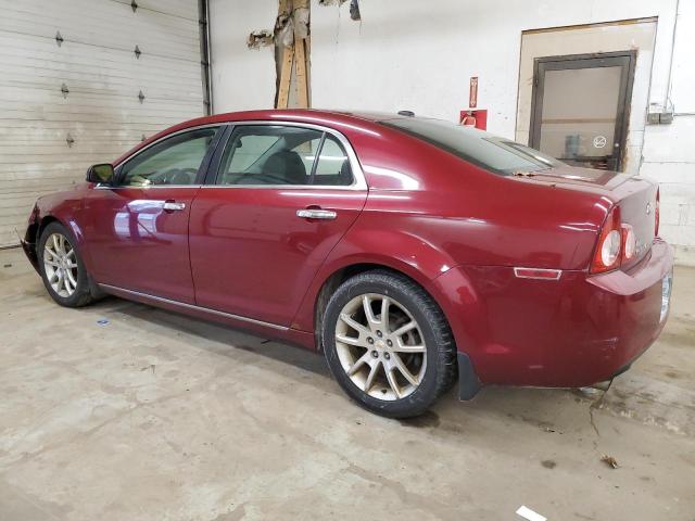 1G1ZE5EB3AF226556 - 2010 CHEVROLET MALIBU LTZ მუქწითელი ფოტო 2