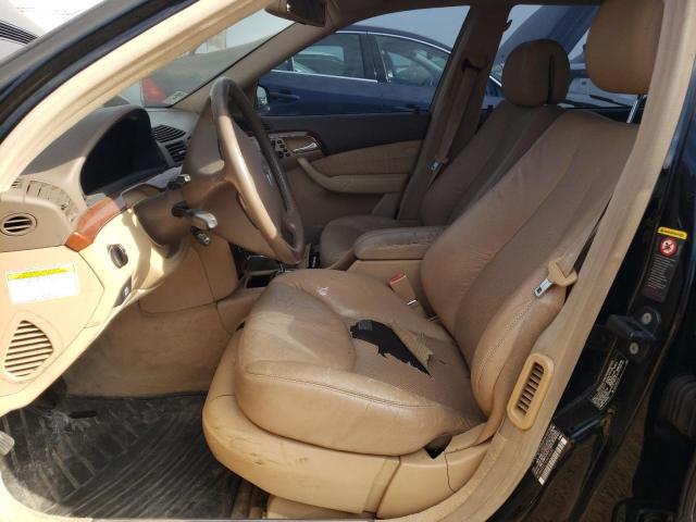 WDBNG83J16A473234 - 2006 MERCEDES-BENZ S 430 4MATIC BLACK photo 7