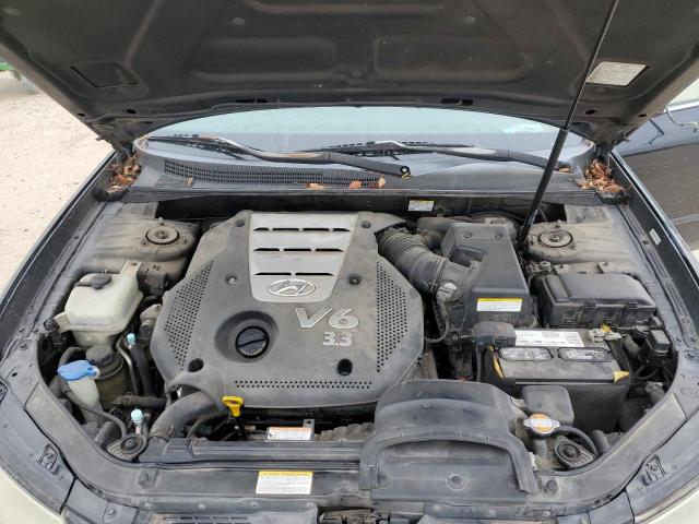 5NPEU46F97H231957 - 2007 HYUNDAI SONATA V-6 SE BLACK photo 11