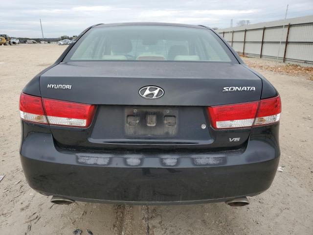 5NPEU46F97H231957 - 2007 HYUNDAI SONATA V-6 SE BLACK photo 6