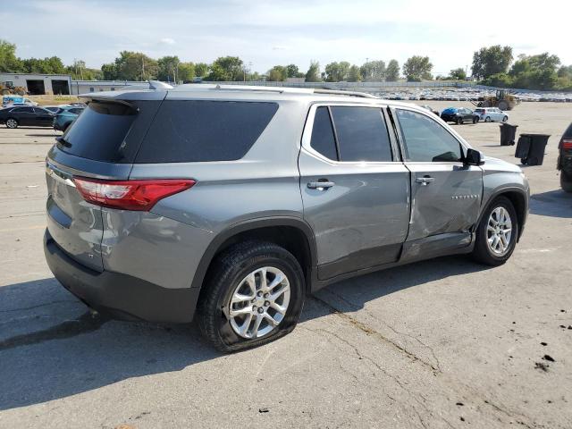 1GNERGKW5JJ143633 - 2018 CHEVROLET TRAVERSE LT 灰色 照片 3