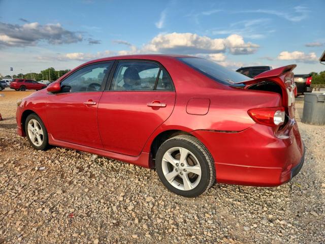 2T1BU4EE7BC682229 - 2011 TOYOTA COROLLA BASE RED photo 2