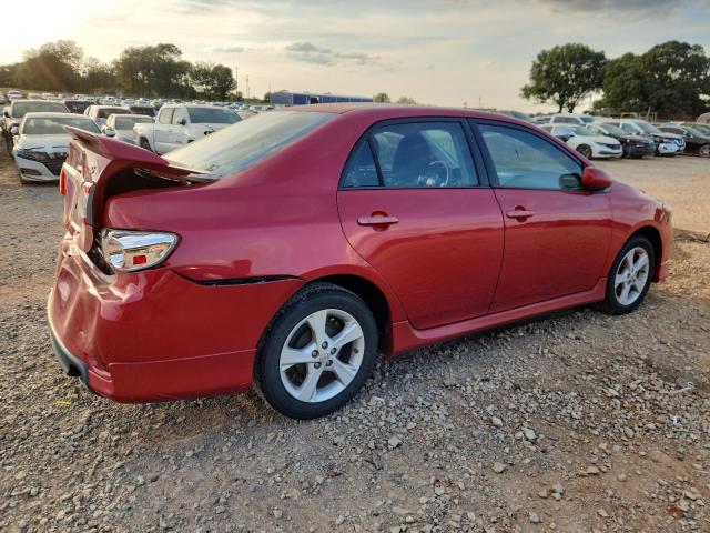 2T1BU4EE7BC682229 - 2011 TOYOTA COROLLA BASE RED photo 3