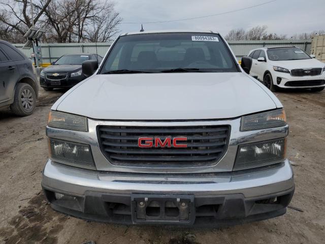 1GTC5MFE9C8164815 - 2012 GMC CANYON SLE WHITE photo 5