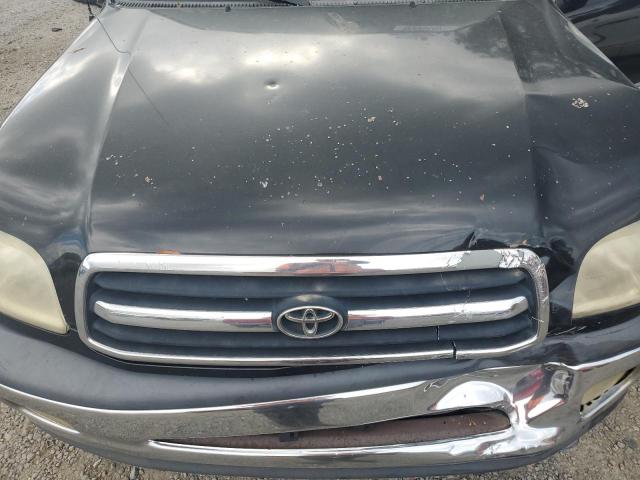 5TBRN341X2S295405 - 2002 TOYOTA TUNDRA ACCESS CAB SR5 BLACK photo 11