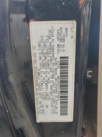 5TBRN341X2S295405 - 2002 TOYOTA TUNDRA ACCESS CAB SR5 BLACK photo 12