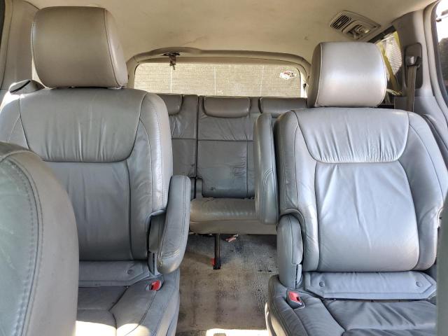 5TDDK4CC8AS031049 - 2010 TOYOTA SIENNA XLE თეთრი ფოტო 10