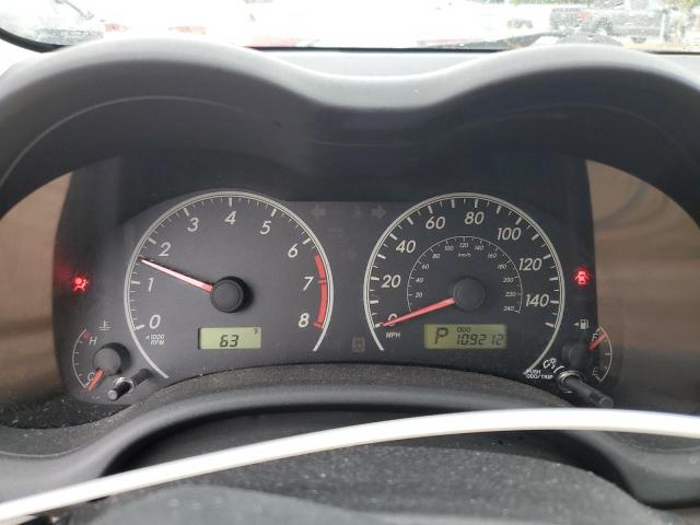 JTDBU4EE5BJ102027 - 2011 TOYOTA COROLLA BASE 银色 照片 9