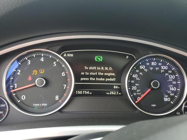 WVGEF9BP6ED009719 - 2014 VOLKSWAGEN TOUAREG V6 WHITE photo 9