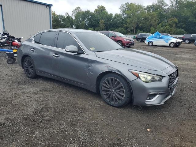 JN1EV7AR6KM554753 - 2019 INFINITI Q50 LUXE 灰色 照片 4