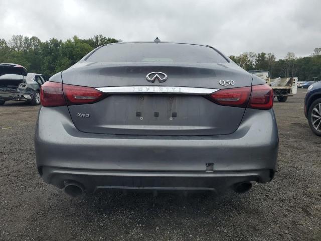 JN1EV7AR6KM554753 - 2019 INFINITI Q50 LUXE 灰色 照片 6