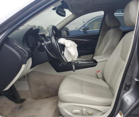 JN1EV7AR6KM554753 - 2019 INFINITI Q50 LUXE 灰色 照片 7