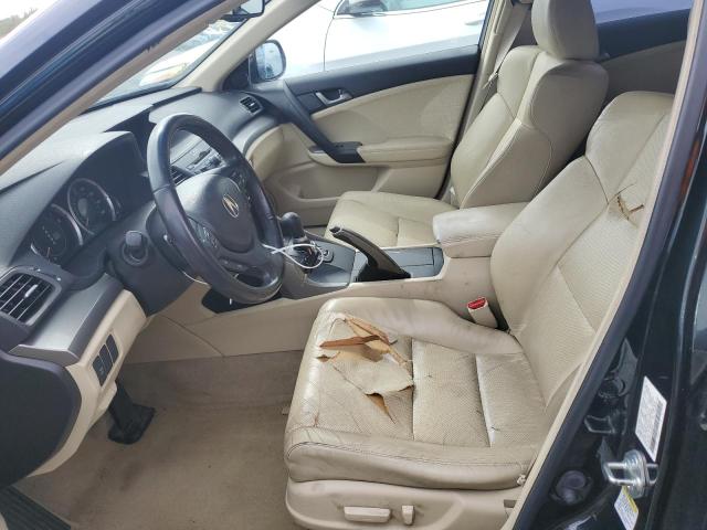 JH4CU2F67AC039501 - 2010 ACURA TSX BLACK photo 7