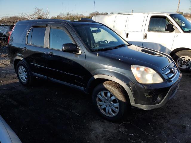 SHSRD78925U311745 - 2005 HONDA CR-V SE BLACK photo 4