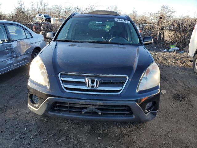 SHSRD78925U311745 - 2005 HONDA CR-V SE BLACK photo 5