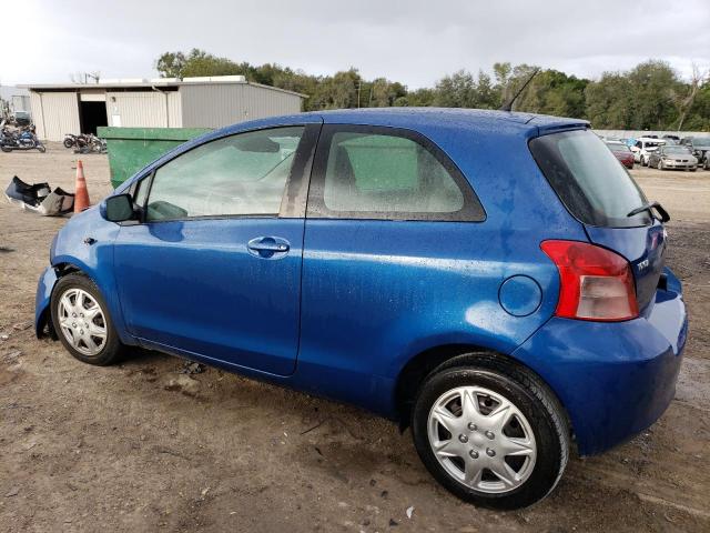 JTDJT923X75138763 - 2007 TOYOTA YARIS BLUE photo 2