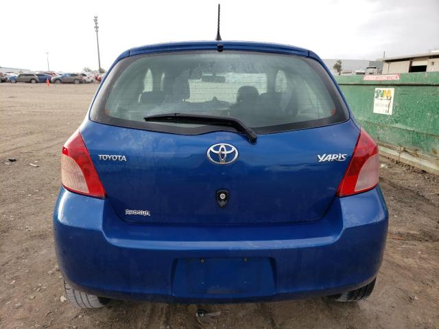 JTDJT923X75138763 - 2007 TOYOTA YARIS BLUE photo 6