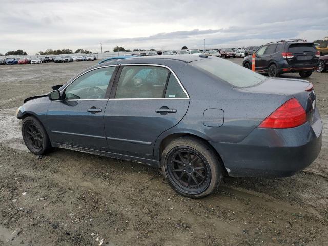 1HGCM56837A132963 - 2007 HONDA ACCORD EX BLUE photo 2