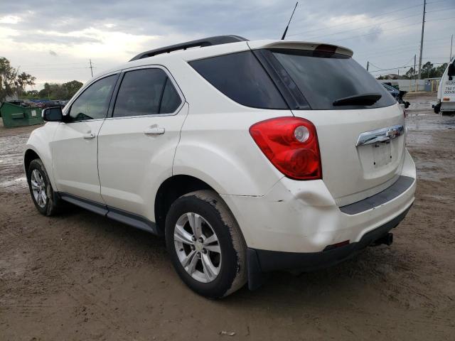 2GNALDEKXC1253520 - 2012 CHEVROLET EQUINOX LT WHITE photo 2