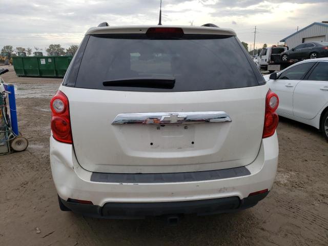 2GNALDEKXC1253520 - 2012 CHEVROLET EQUINOX LT WHITE photo 6