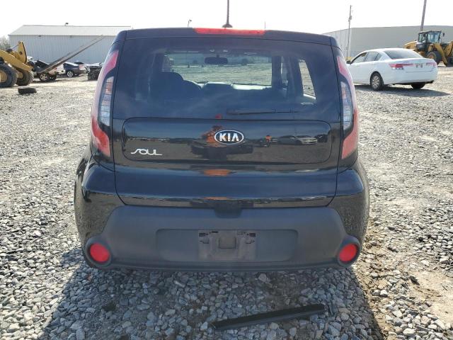 KNDJN2A26G7304565 - 2016 KIA SOUL BLACK photo 6