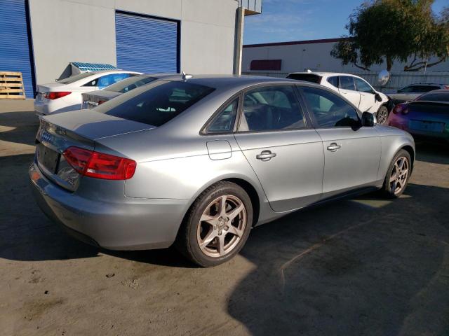 WAULF78K09A083640 - 2009 AUDI A4 2.0T QUATTRO GRAY photo 3