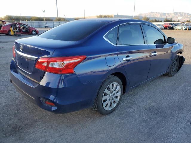 3N1AB7AP5KY273353 - 2019 NISSAN SENTRA S BLUE photo 3