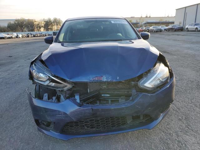 3N1AB7AP5KY273353 - 2019 NISSAN SENTRA S BLUE photo 5