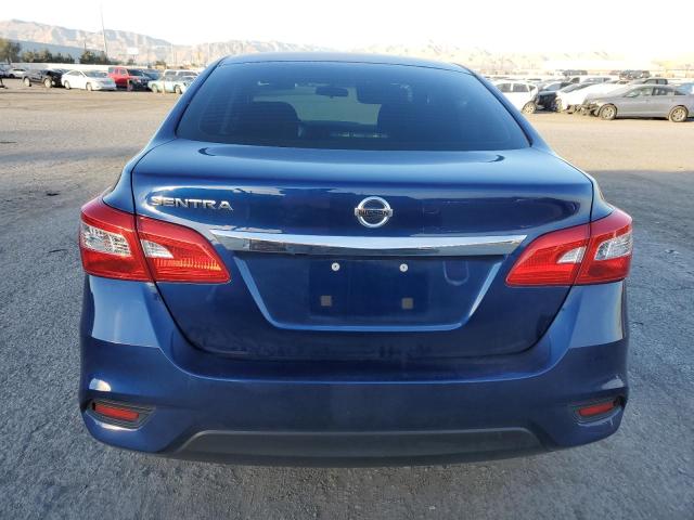 3N1AB7AP5KY273353 - 2019 NISSAN SENTRA S BLUE photo 6