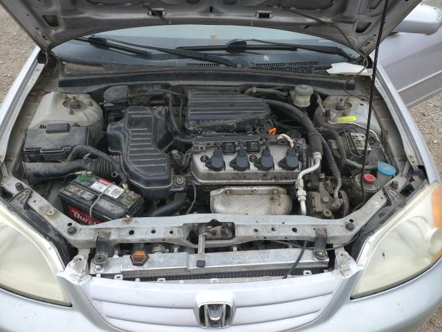1HGES26892L041741 - 2002 HONDA CIVIC EX SILVER photo 11