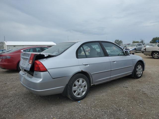 1HGES26892L041741 - 2002 HONDA CIVIC EX SILVER photo 3