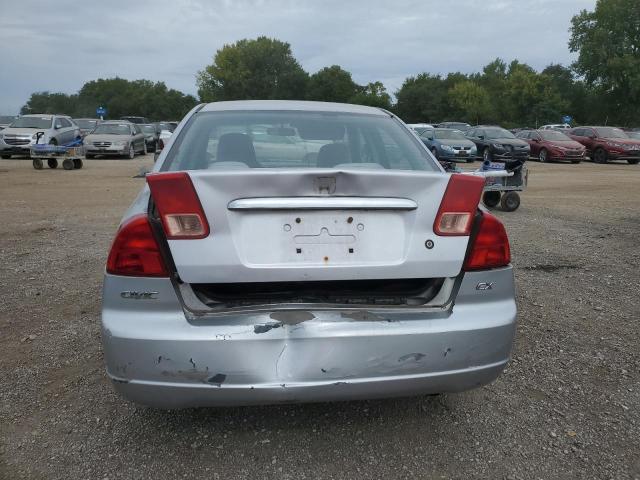 1HGES26892L041741 - 2002 HONDA CIVIC EX SILVER photo 6