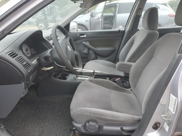 1HGES26892L041741 - 2002 HONDA CIVIC EX SILVER photo 7