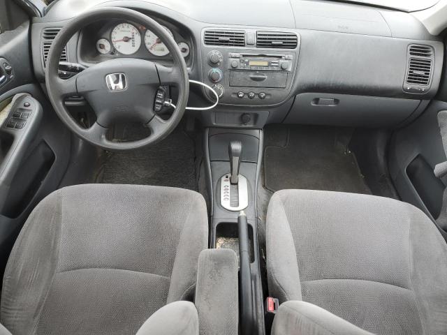 1HGES26892L041741 - 2002 HONDA CIVIC EX SILVER photo 8